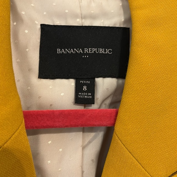 Gold Banana Republic blazer - Picture 2 of 7